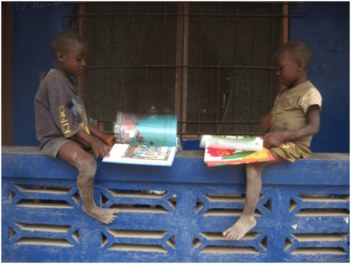 Grandpa and Nya Grandpa & Nya