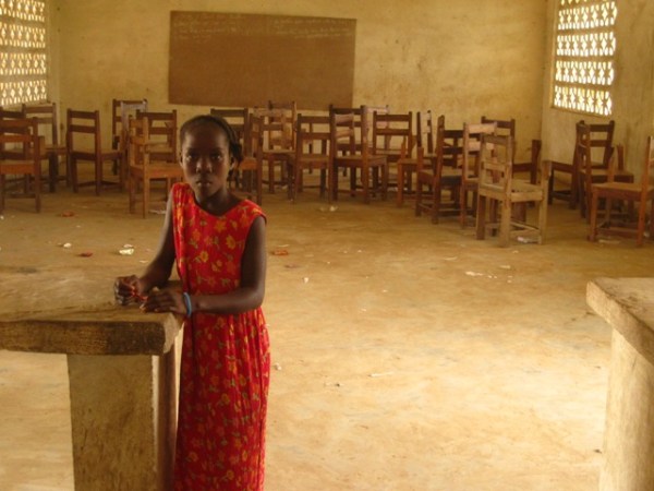Girl in Classroom